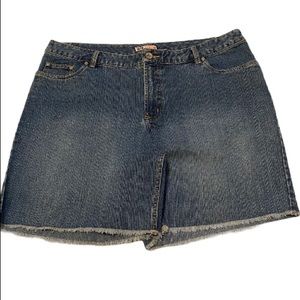 Frayed Hem Shorts